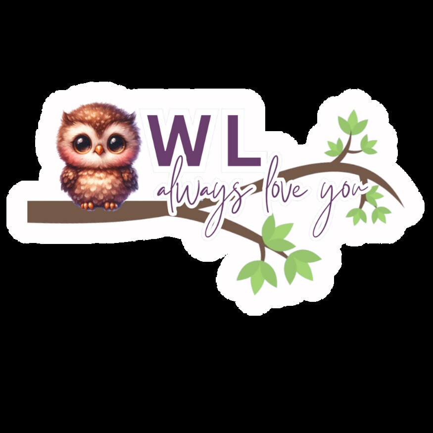 Adorable SVG Owl Sticker Design - Perfect for Wall Art, Mugs & More!