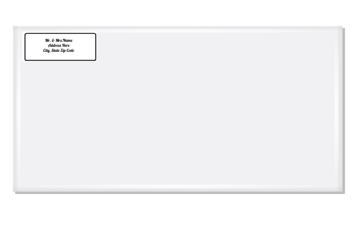 Customizable Black Border Label Template: DIY Printable Labels (Digital Download)