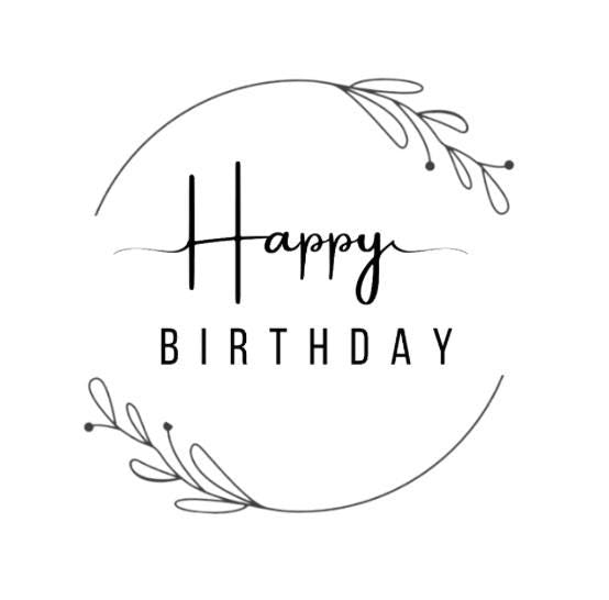 Customizable Sticker Label Design Template - Printable Stickers & Labels for Organization, Decoration, Weddings, Business Mailings