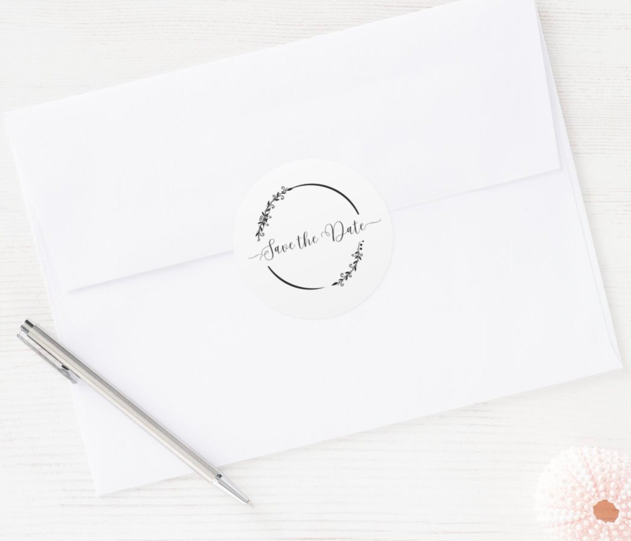 Customizable Party Save the Date Stickers (PDF Download) Birthday Celebration