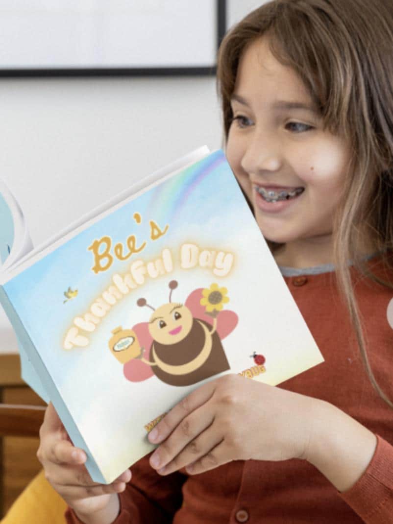 Bee's Thankful Day: Rhyming Christian Ebook for Kids (Digital Download)