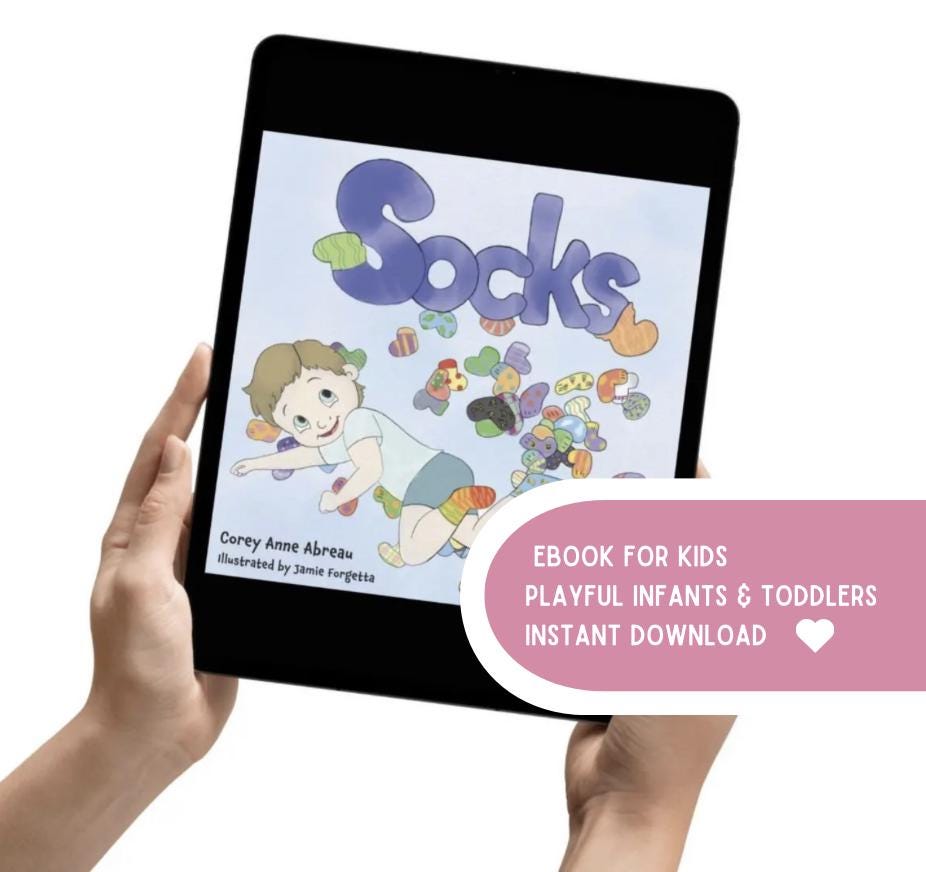 Kids Birthday Gift Ebook for Children: Playful Toddler Book Learning Storybook (Digital Format)