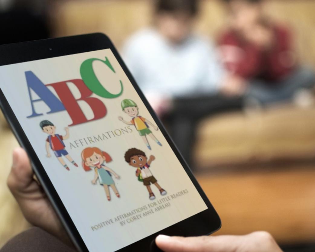 Kids Birthday Gift ABC Positive Affirmations Ebook for Kids: Growth Mindset (Digital Download)