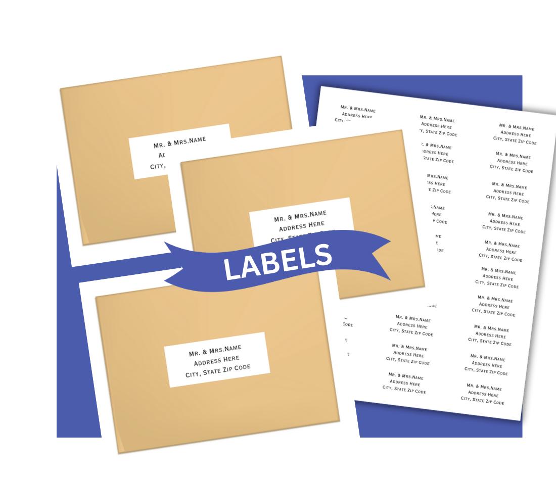 Editable Kids Party Labels | Birthday Favor Name Tags (Canva Template, Instant Download)