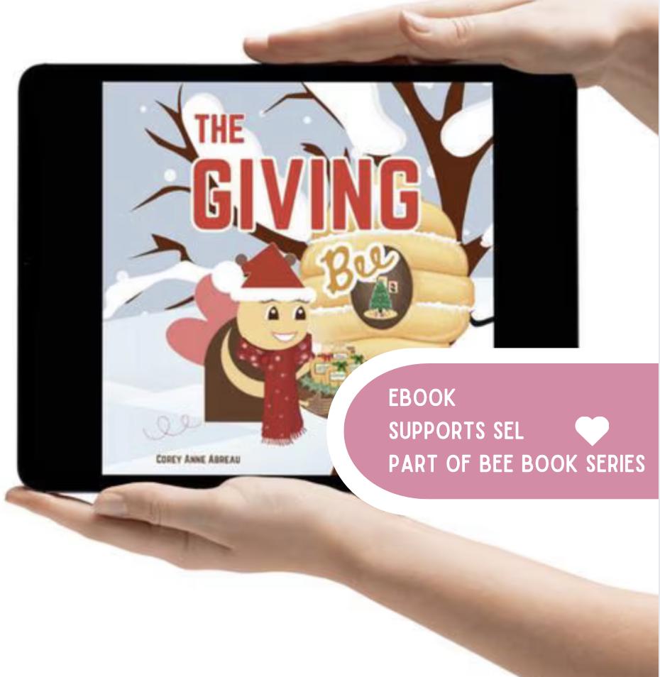 Children's Story The Giving Bee: Holiday Ebook for Kids Instant Download
