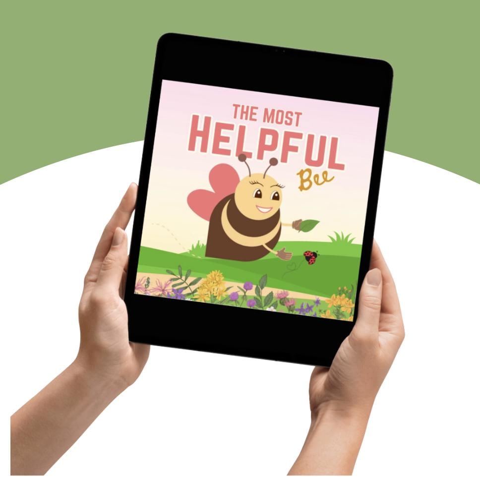 Bee a Helper Ebook: Children's Book About Kindness