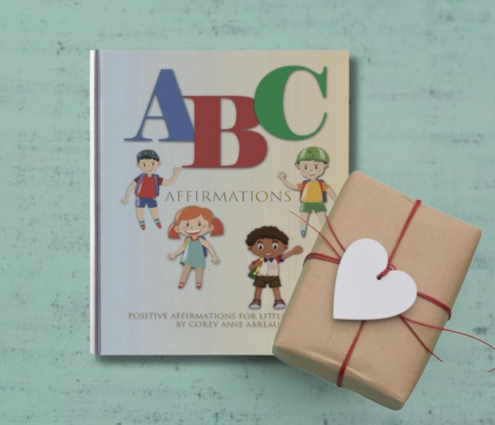 Kids Birthday Gift ABC Positive Affirmations Ebook for Kids: Growth Mindset (Digital Download)