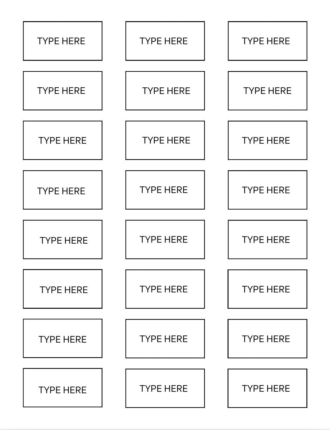 Customizable Kids Party Labels: Birthday, School Organization Template (Instant Download)