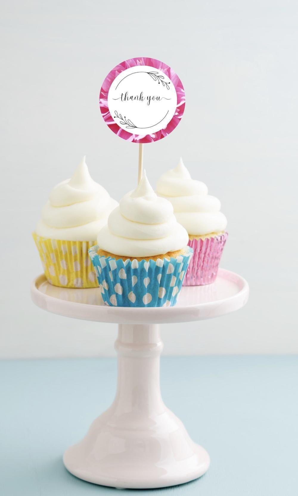 Customizable Thank You Labels: Wedding, Pantry, Business, Party Stickers (Printable Template)