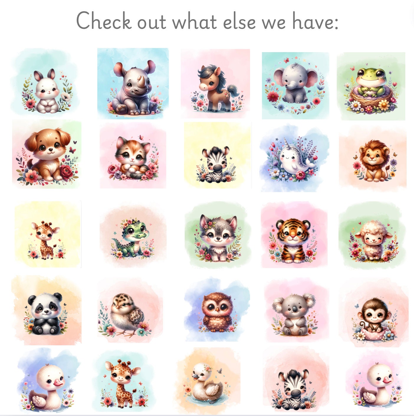 Baby Monkey sticker Design for Kids: Nursery Wall Decor, Cards and More (Digital Download)