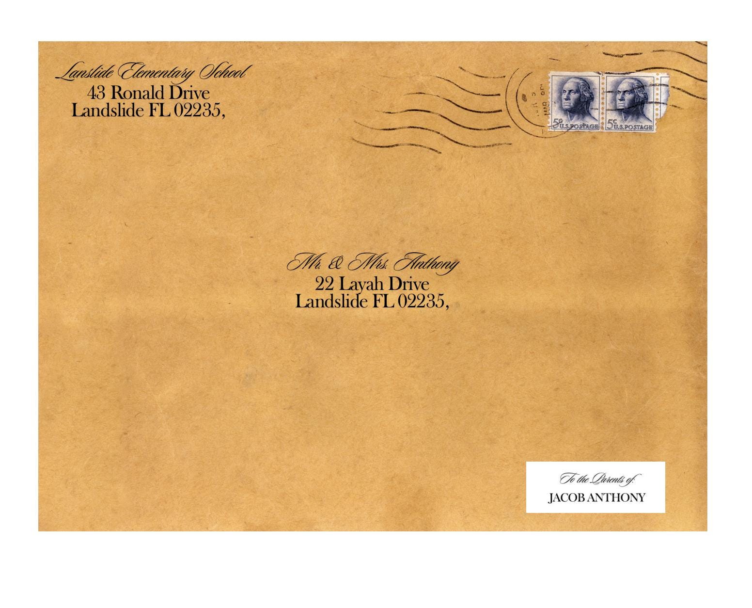 Printable Label Template, Parents & Teachers, Preschool, Kindergarten (Instant Download)