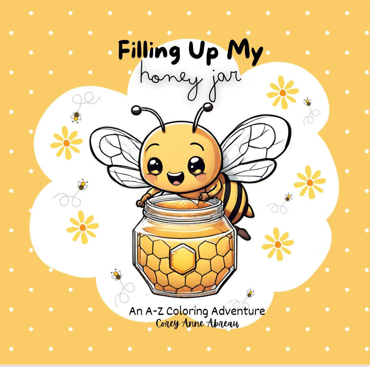 Bee Coloring Ebook: Printable Activity Pages for Growth Mindset (Digital Download)