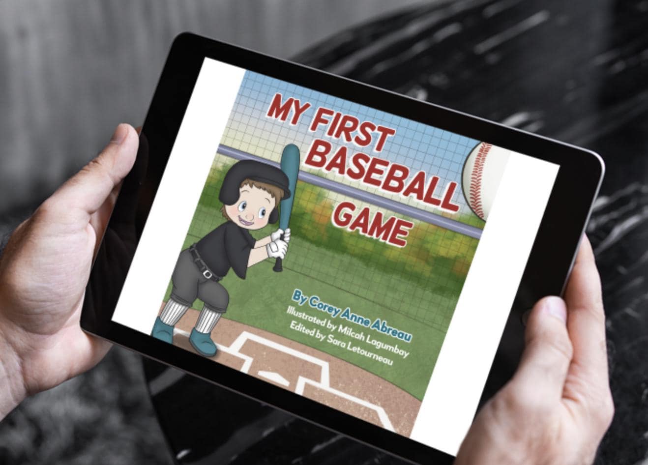 Digital Children's Baseball Story Ebook: Father-Son Game (Digital Download) Sports Book for kids