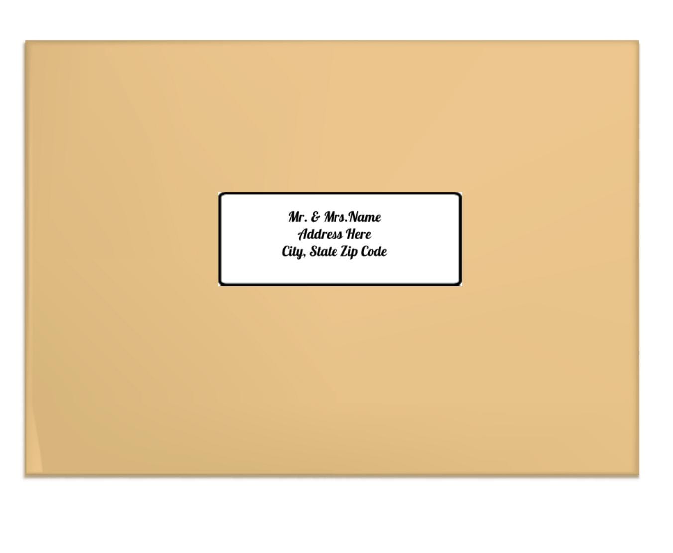 Customizable Black Border Label Template: DIY Printable Labels (Digital Download)