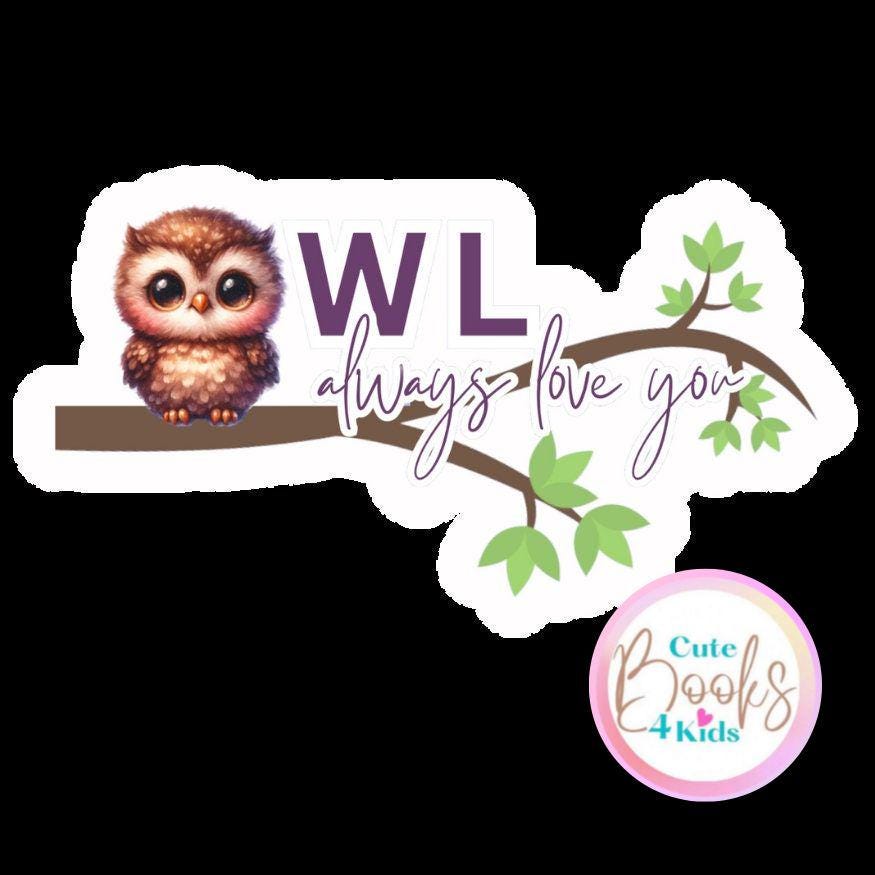 Adorable SVG Owl Sticker Design - Perfect for Wall Art, Mugs & More!