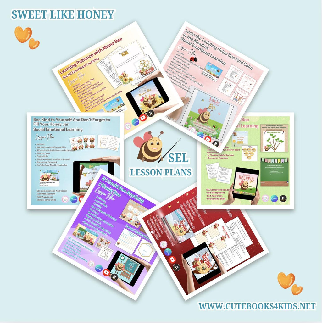 Children's Story The Giving Bee: Holiday Ebook for Kids Instant Download