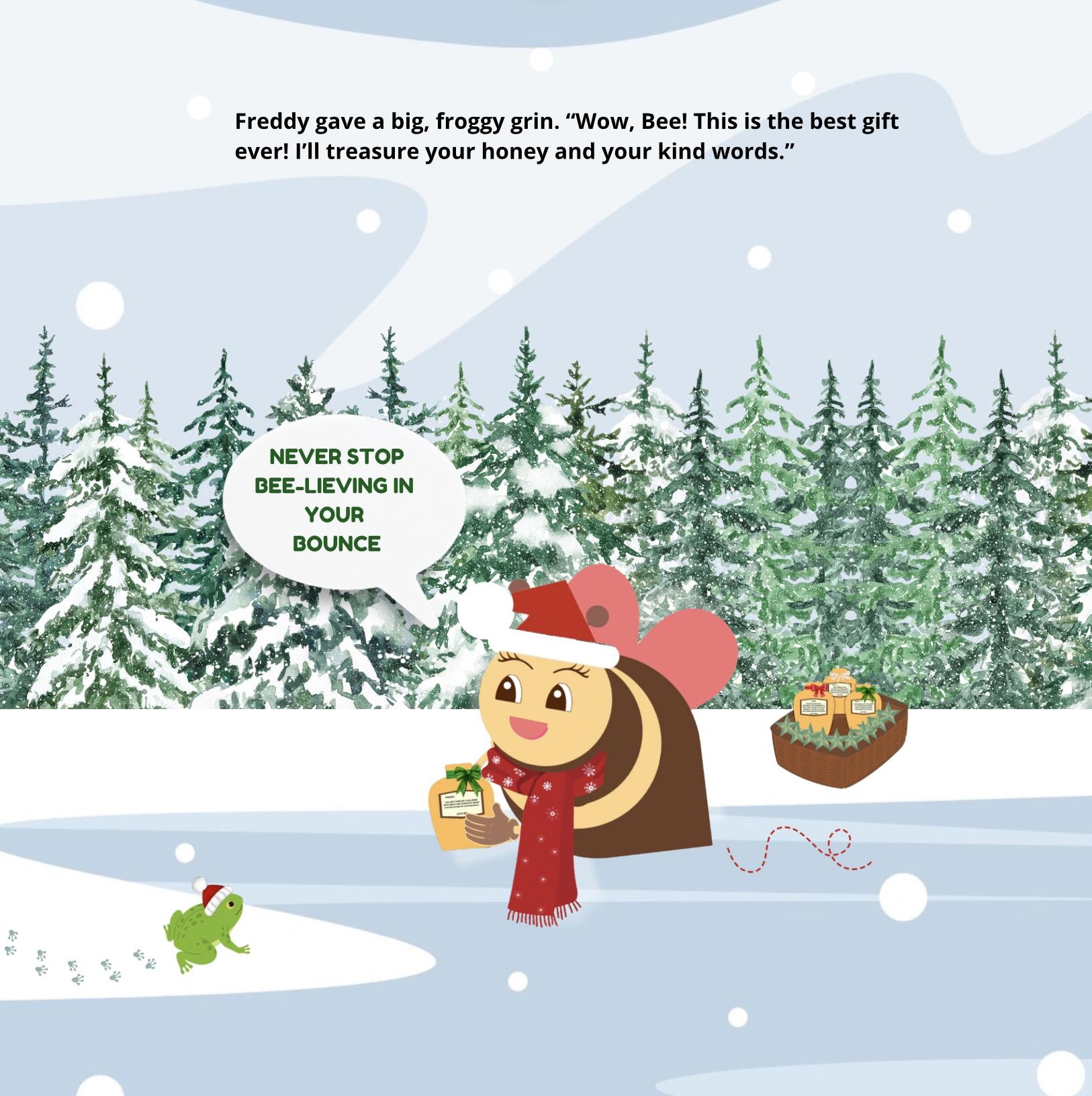 Children's Story The Giving Bee: Holiday Ebook for Kids Instant Download